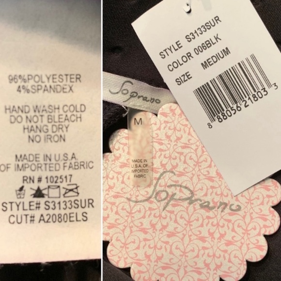 Soprano Scuba Knit NWT Scalloped Hemline Skirt - Picture 6 of 8